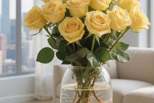 玫瑰插花风水